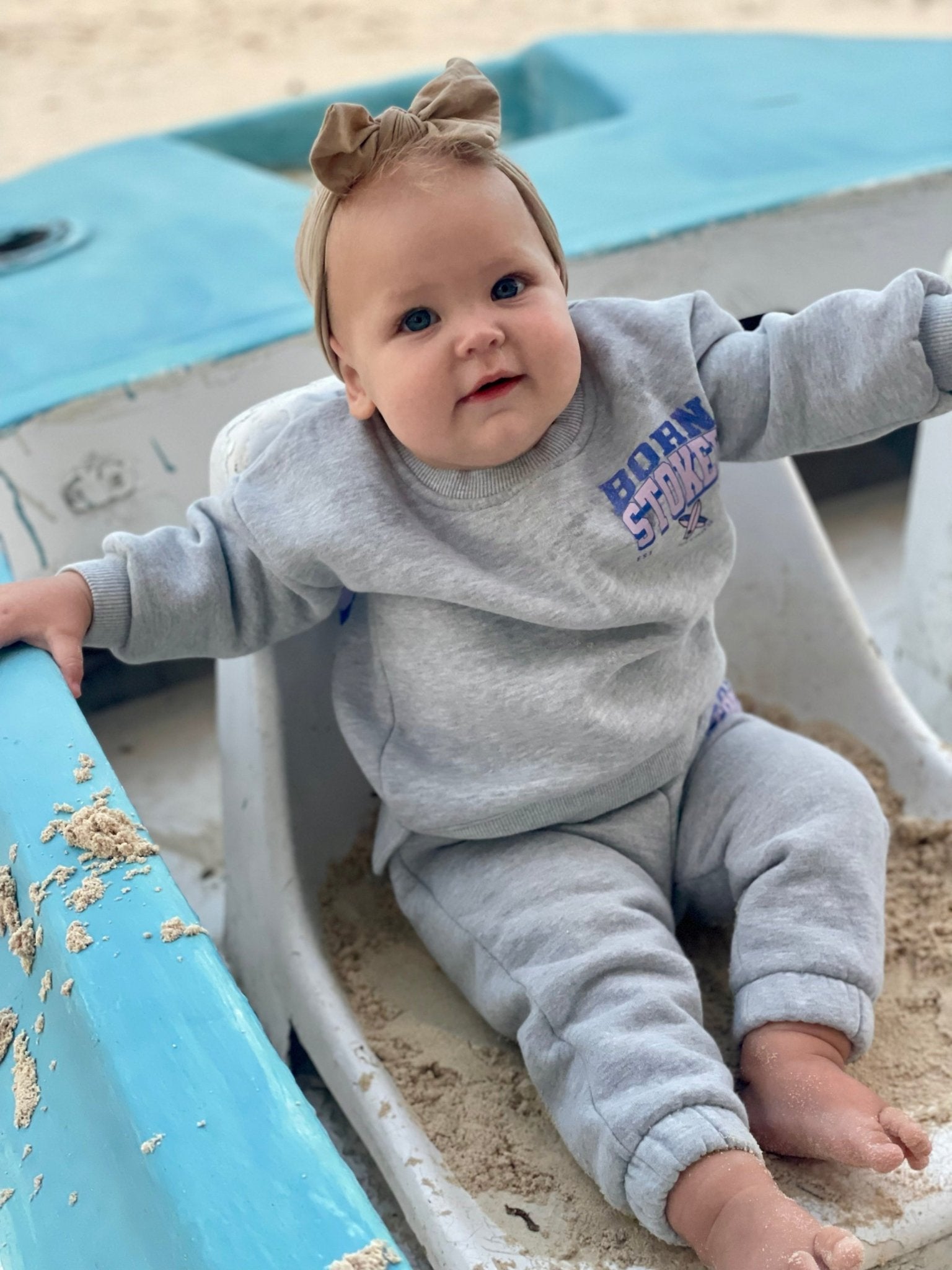 Born Stoked (purple/pink)- Sweatsuit – Tuck Char