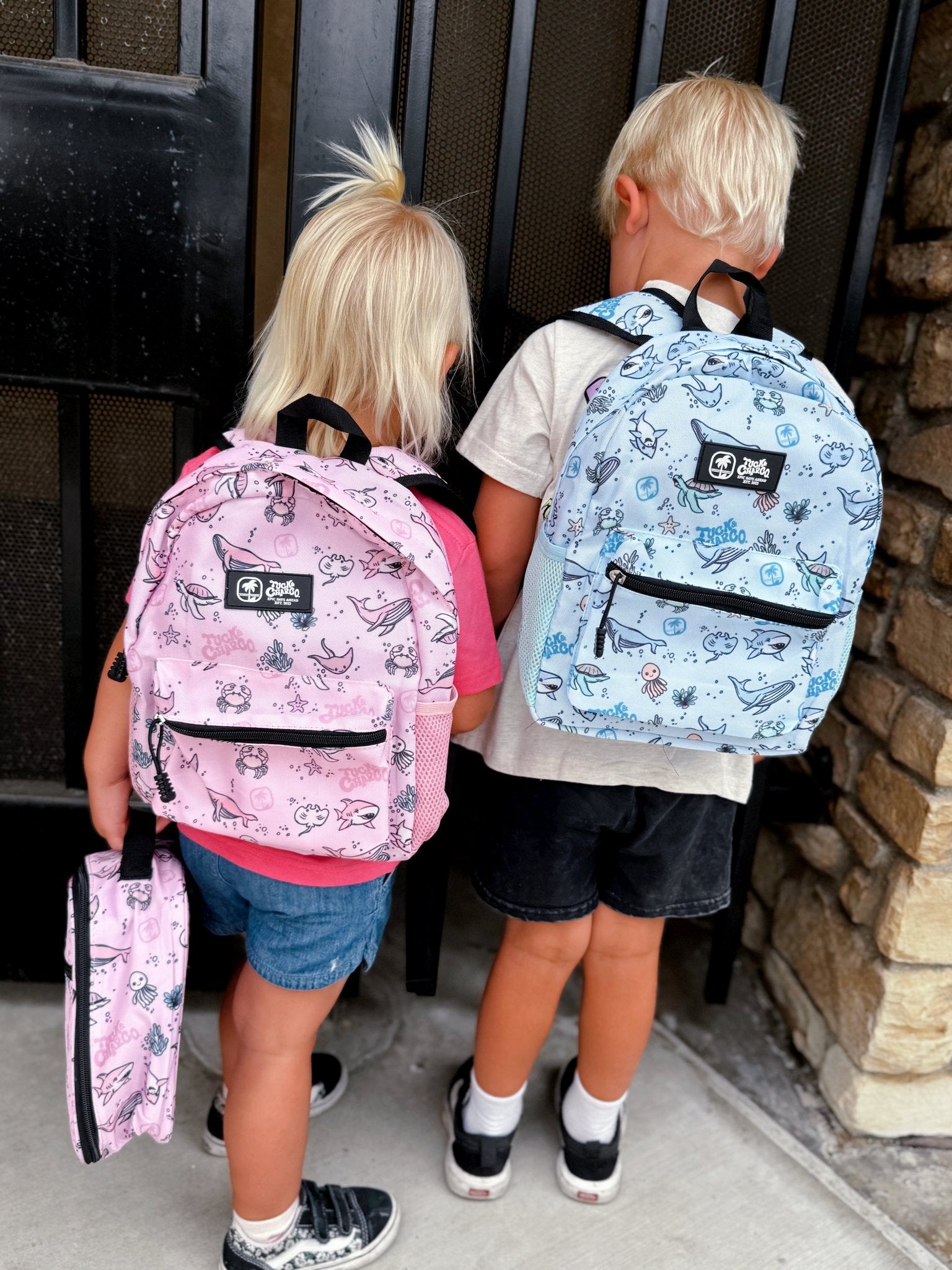 Rad Sea Crew Backpack - Mid Size - Blue - Tuck & Char Co.