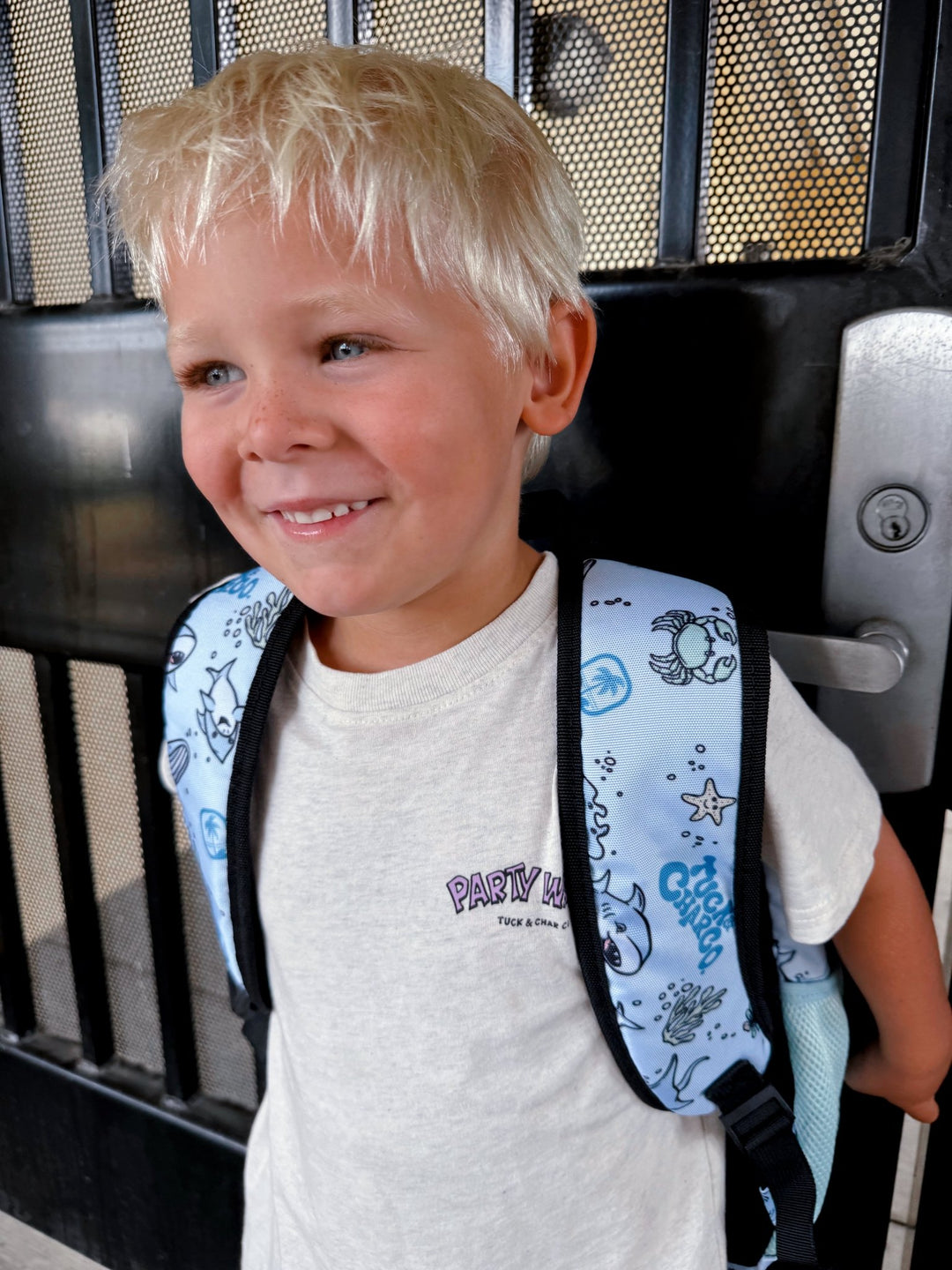 Rad Sea Crew Backpack Standard Size - Blue - Tuck & Char Co.