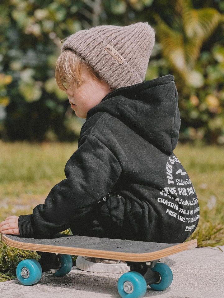 Riders Unite: Live for the Stoke (Black) - Tuck & Char Co.