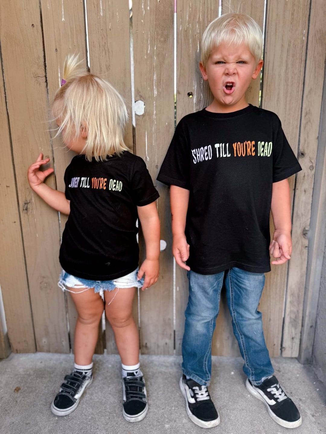 Shred Till You're Dead T-Shirt - Tuck & Char Co.