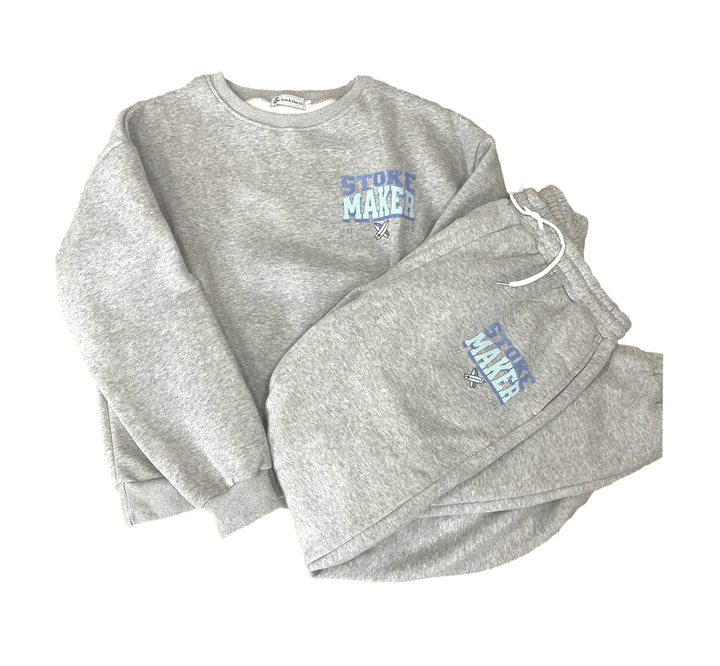 Stoke Maker Blue Green Sweatsuit - Tuck & Char Co.