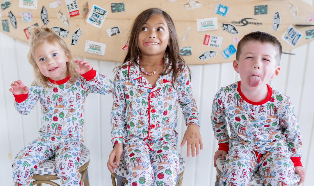 Gift Guide for Matching Pajamas for Large Families