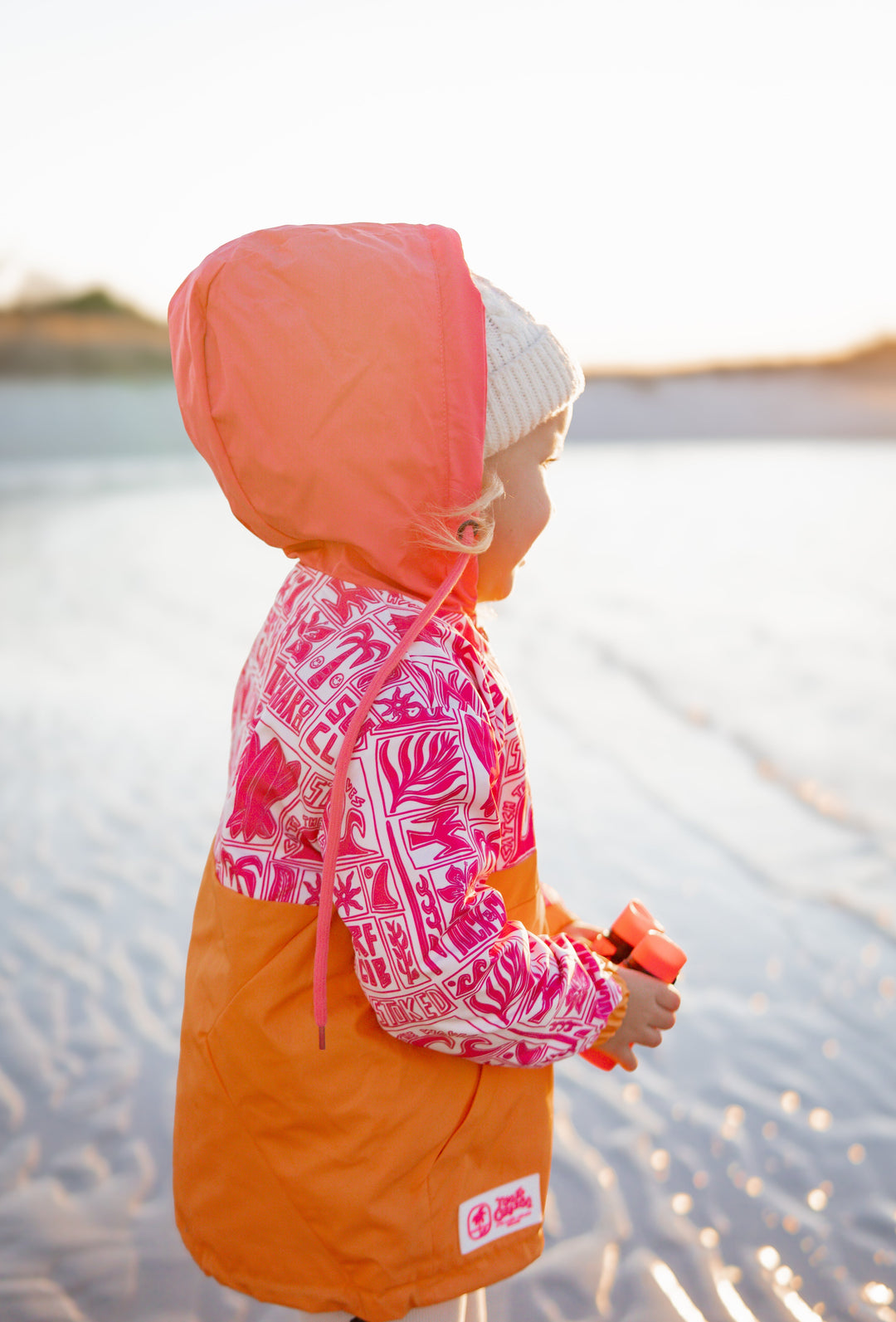 The Ultimate Post-Surf Sesh Hoodie for Little Beach Babes