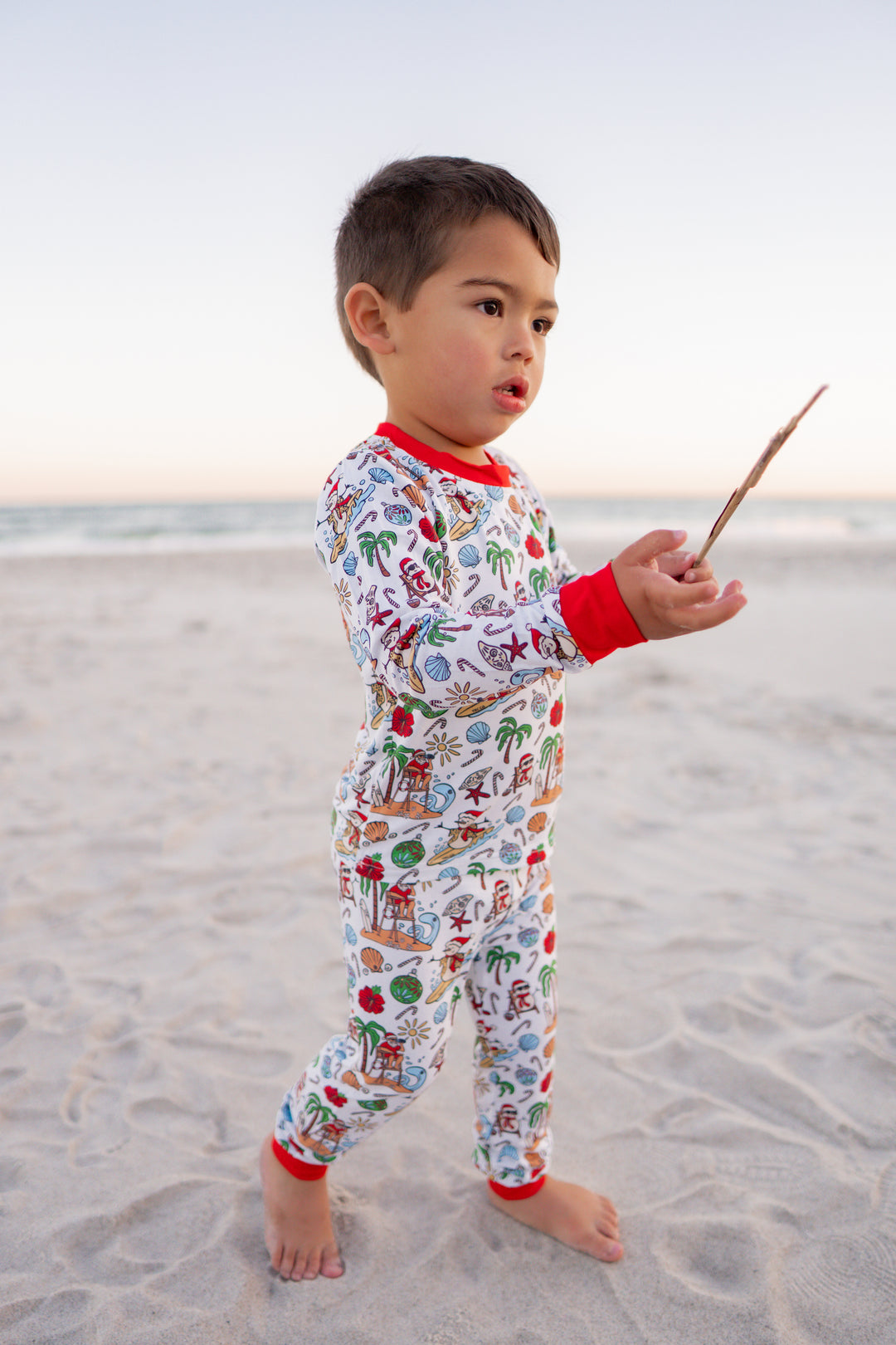 Jolly Waves Bamboo Toddler Two-Piece Pajama Set