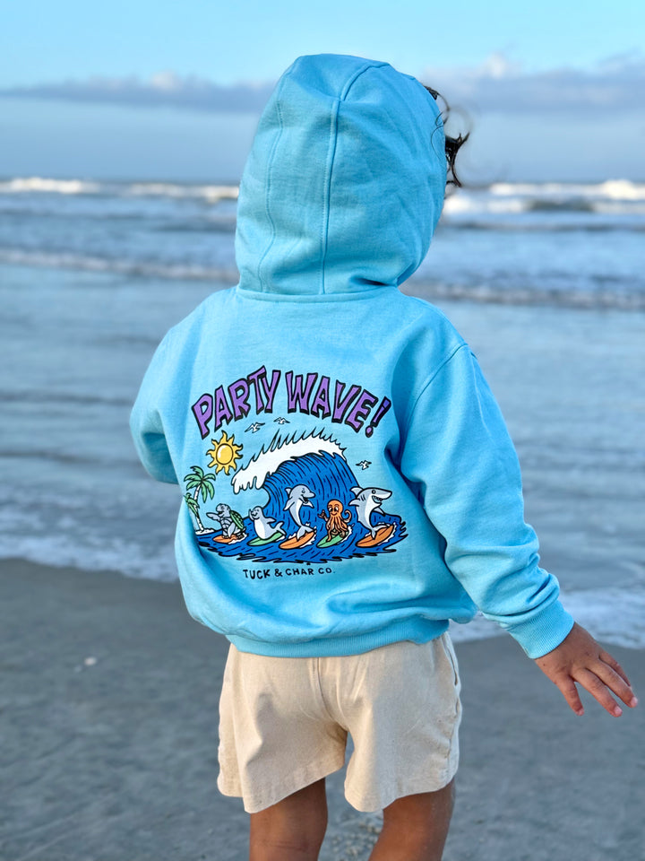 Party Wave Zip-Up Hoodie