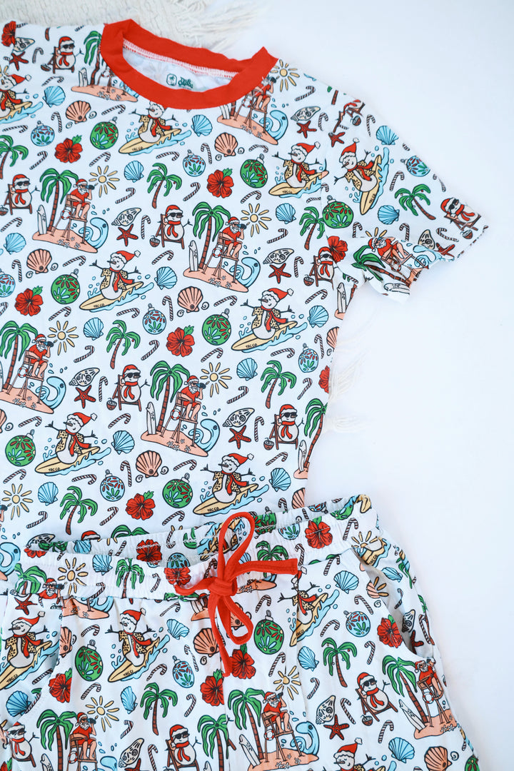 Jolly Waves Bamboo PJ Two Piece Youth Shorties