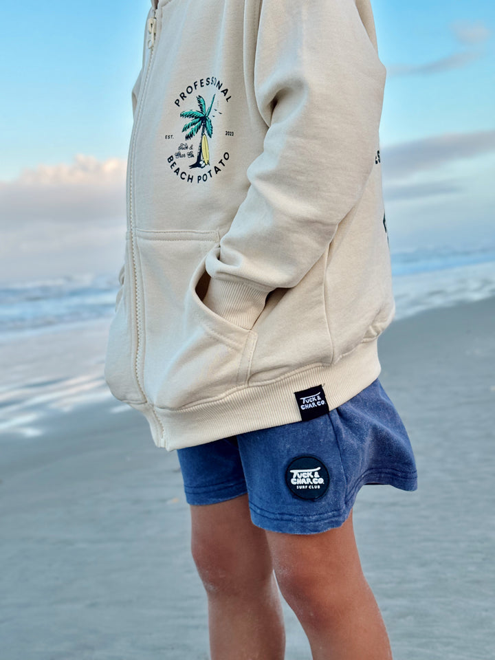 Professional Beach Potato Zip Hoodie