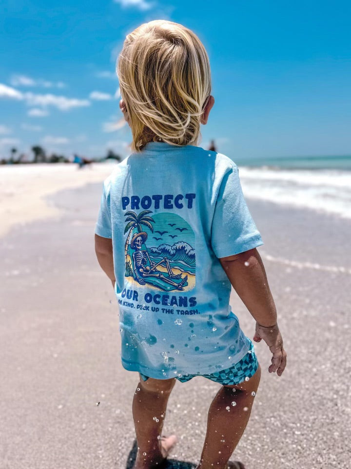 Protect Our Oceans T-Shirt - Tuck & Char Co. 