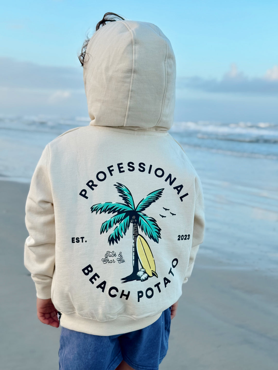 Professional Beach Potato Zip Hoodie