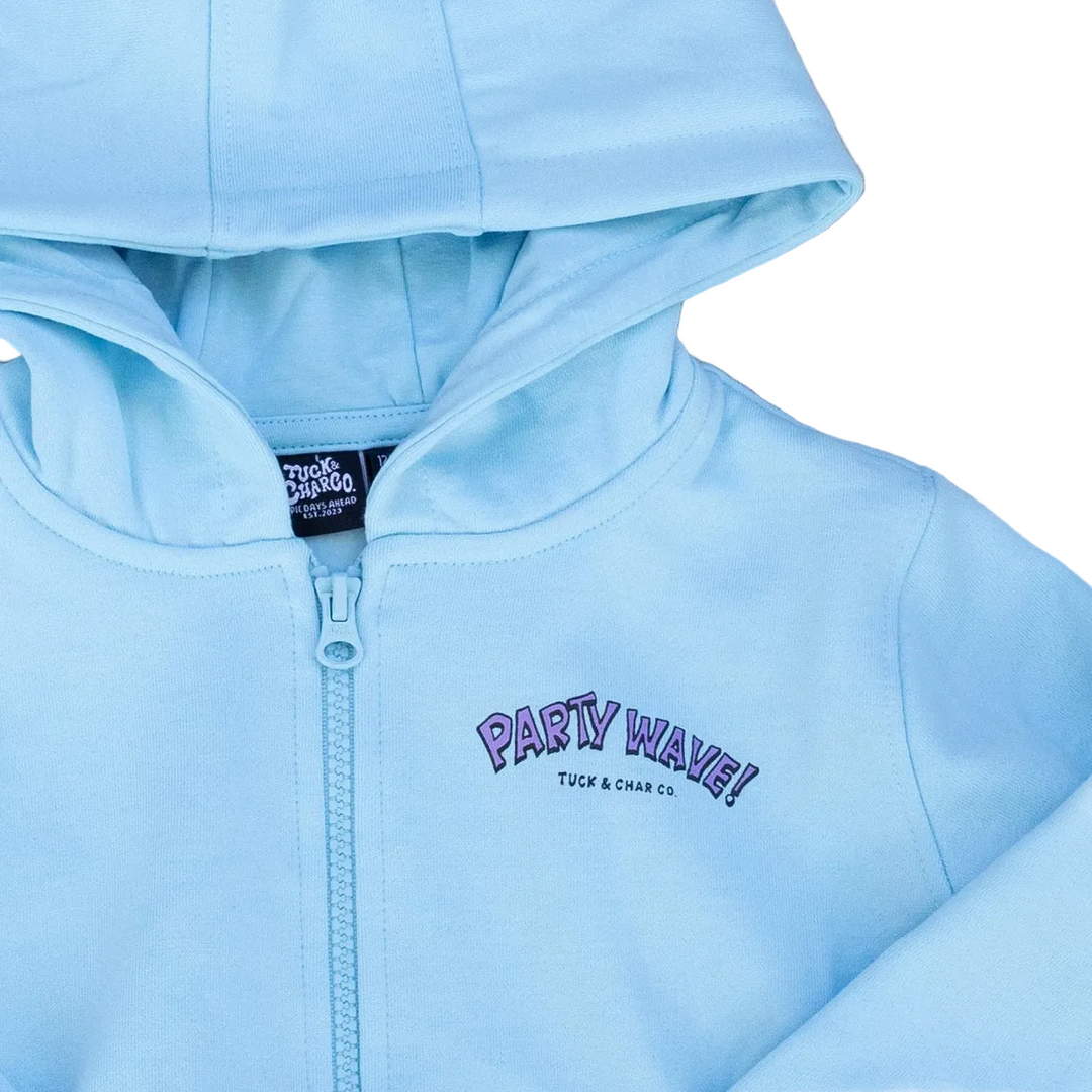 Party Wave Zip-Up Hoodie