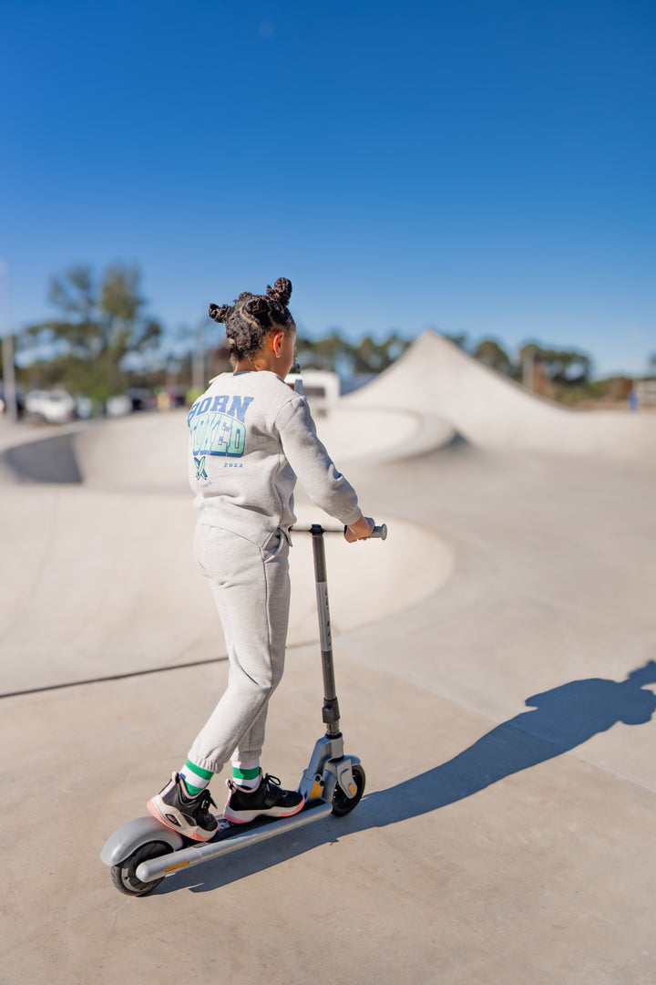 Born Stoked Sweatsuit- Blue/Green