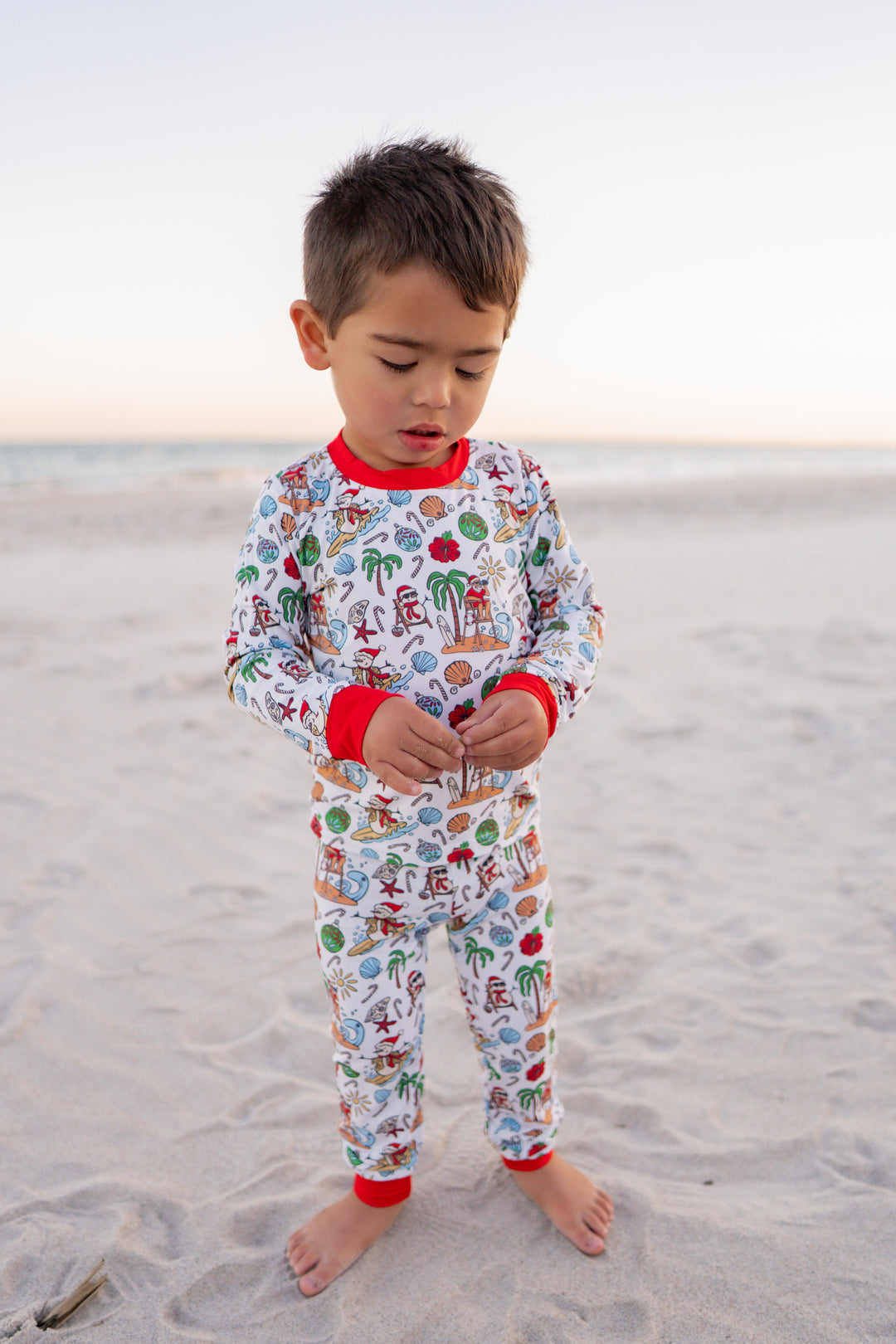 Jolly Waves Bamboo Toddler Two-Piece Pajama Set