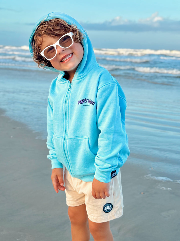 Party Wave Zip-Up Hoodie