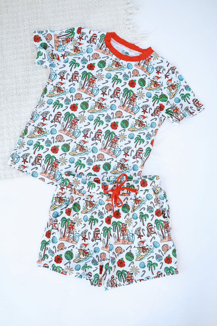 Jolly Waves Bamboo PJ Two Piece Youth Shorties