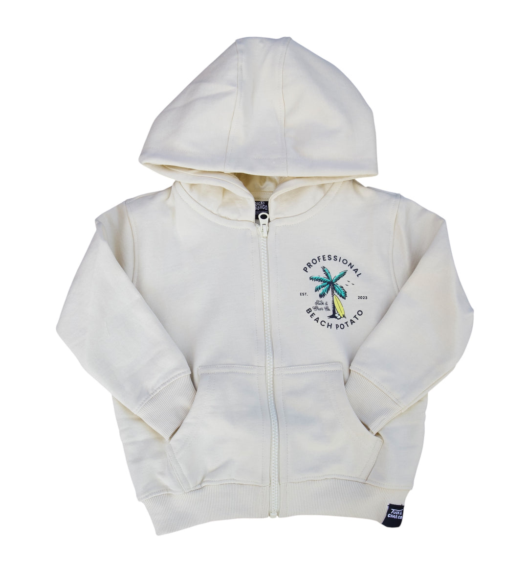 Professional Beach Potato Zip Hoodie