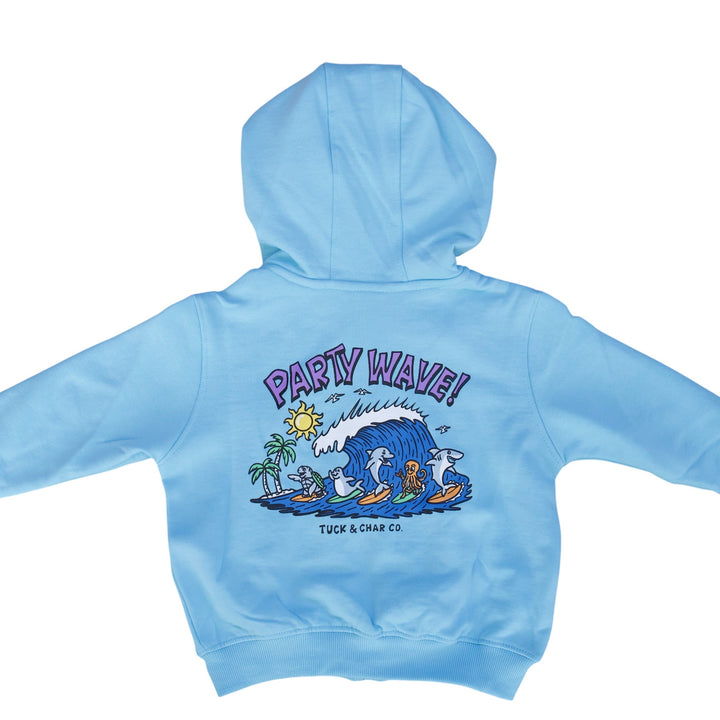 Party Wave Zip-Up Hoodie