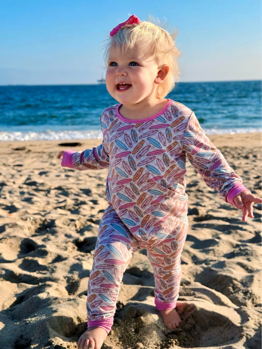 Surfer Girl PJ Set - Tuck & Char Co. 