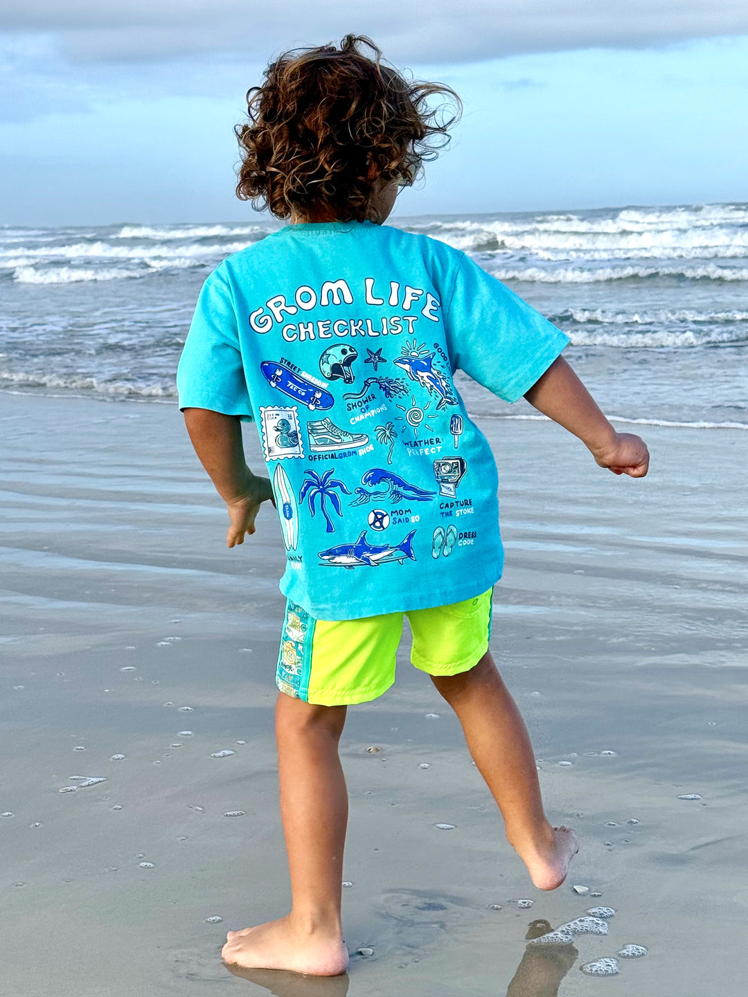 Grom Life Checklist T-Shirt