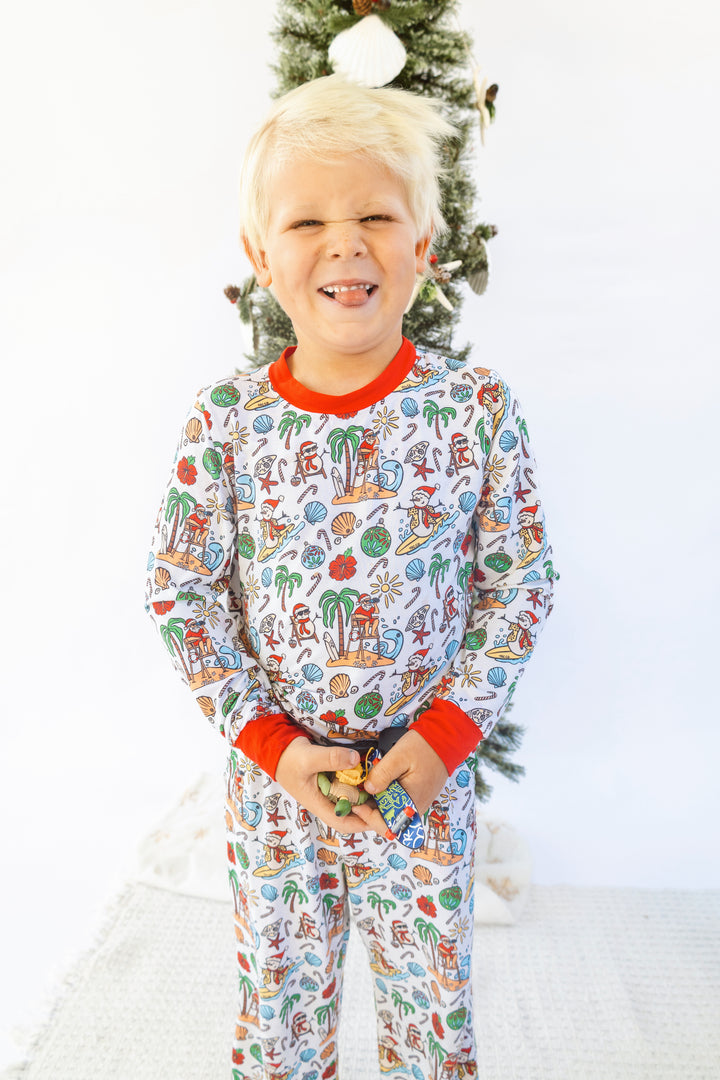 Jolly Waves Bamboo PJ Two Piece Jogger Youth