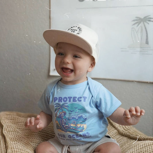 Protect Our Oceans Onsie - Tuck & Char Co. 