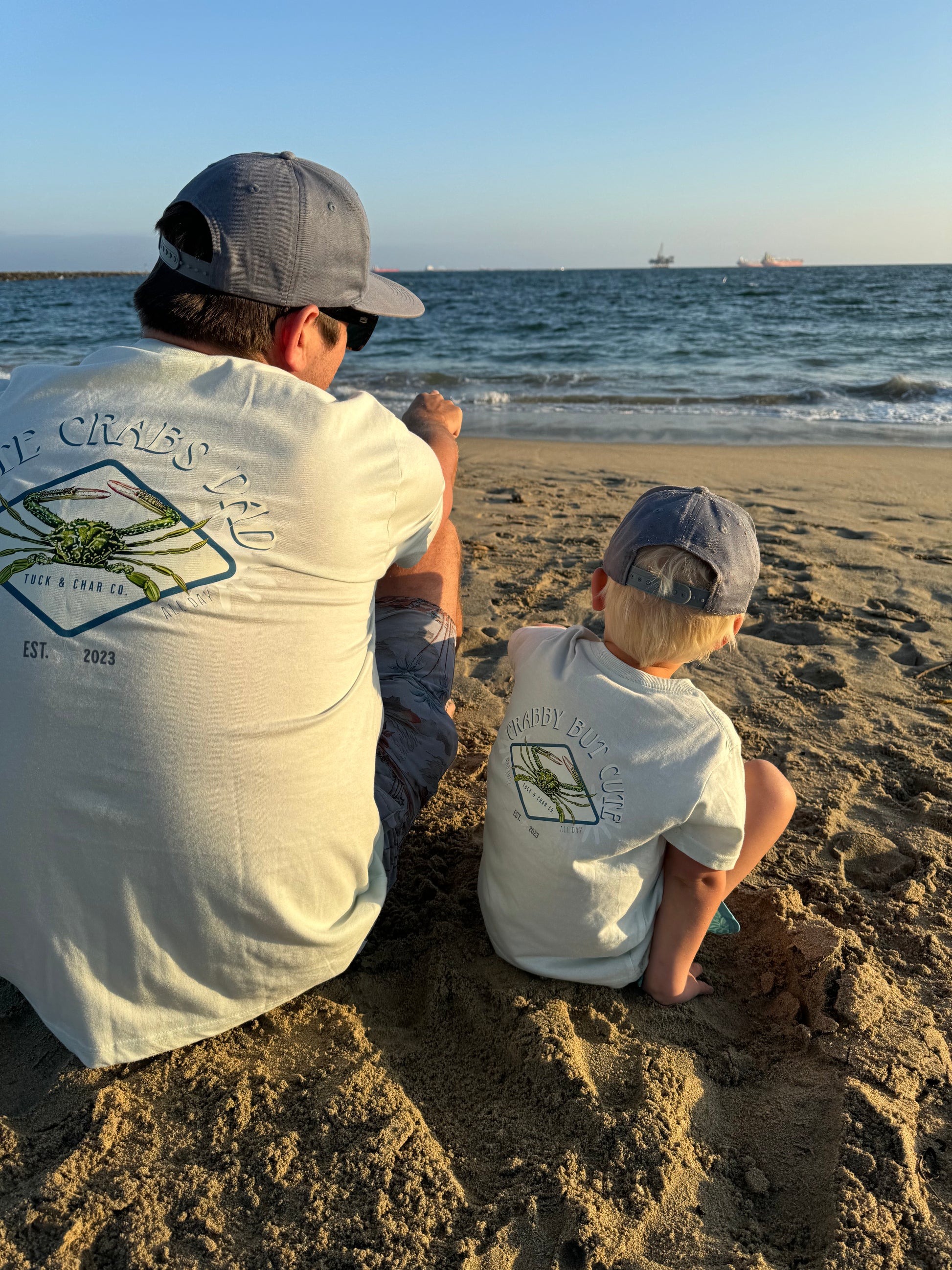 Crabby But Cute T-Shirt - Tuck & Char Co. 