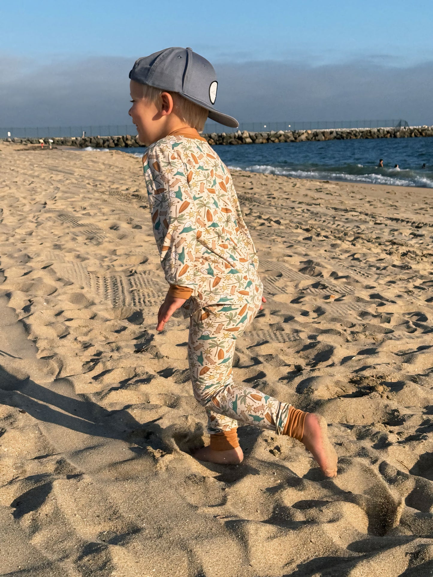 Surfer Boy PJ Set - Tuck & Char Co. 