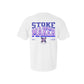 Stoke Maker White T-Shirt- Purple - Tuck & Char Co. 