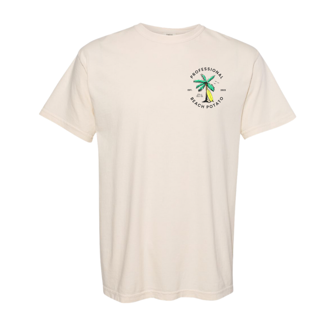 Professional Beach Potato Adult T-Shirt - Tuck & Char Co. 