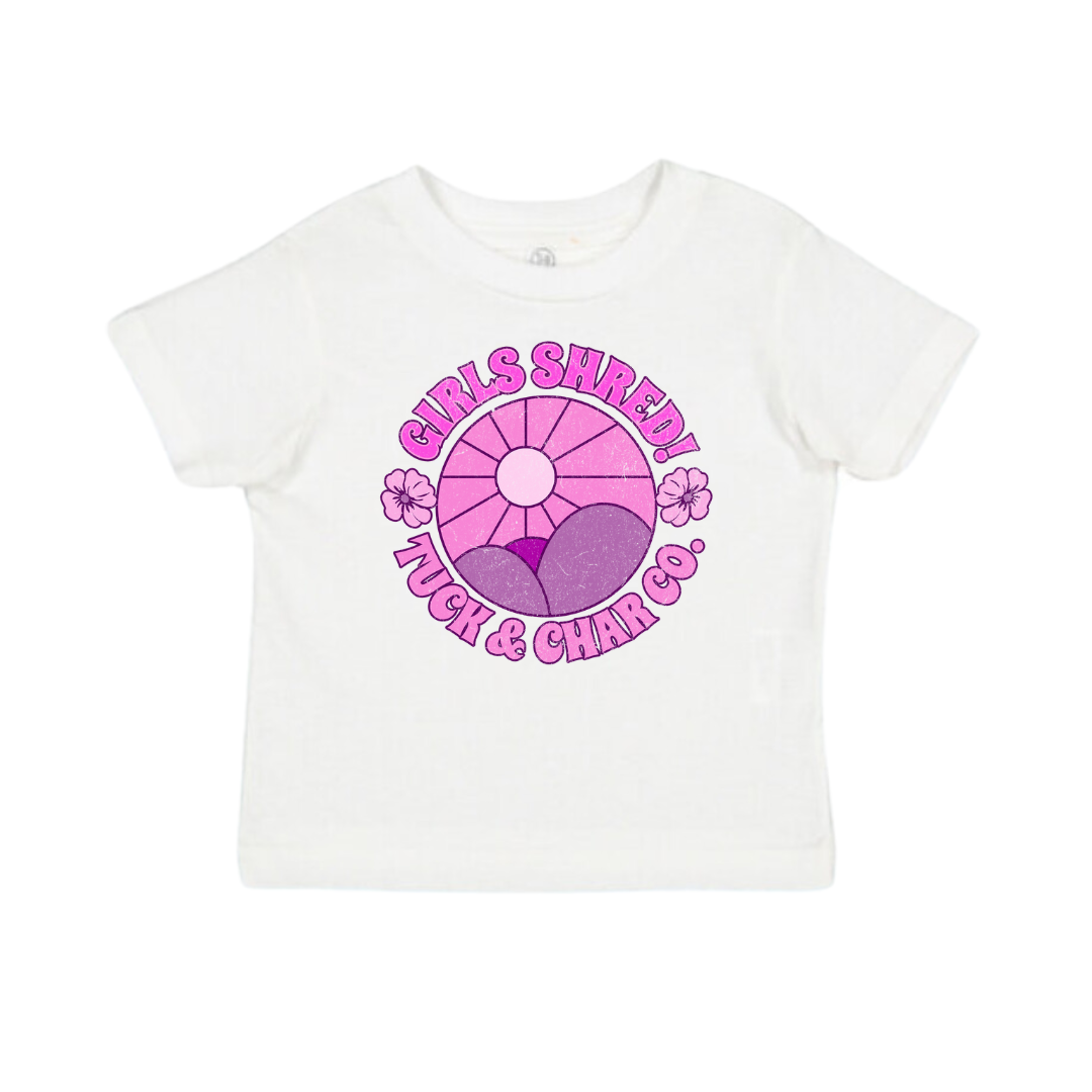 Girls Shred T-Shirt - Tuck & Char Co. 