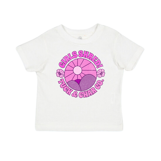 Girls Shred T-Shirt - Tuck & Char Co. 