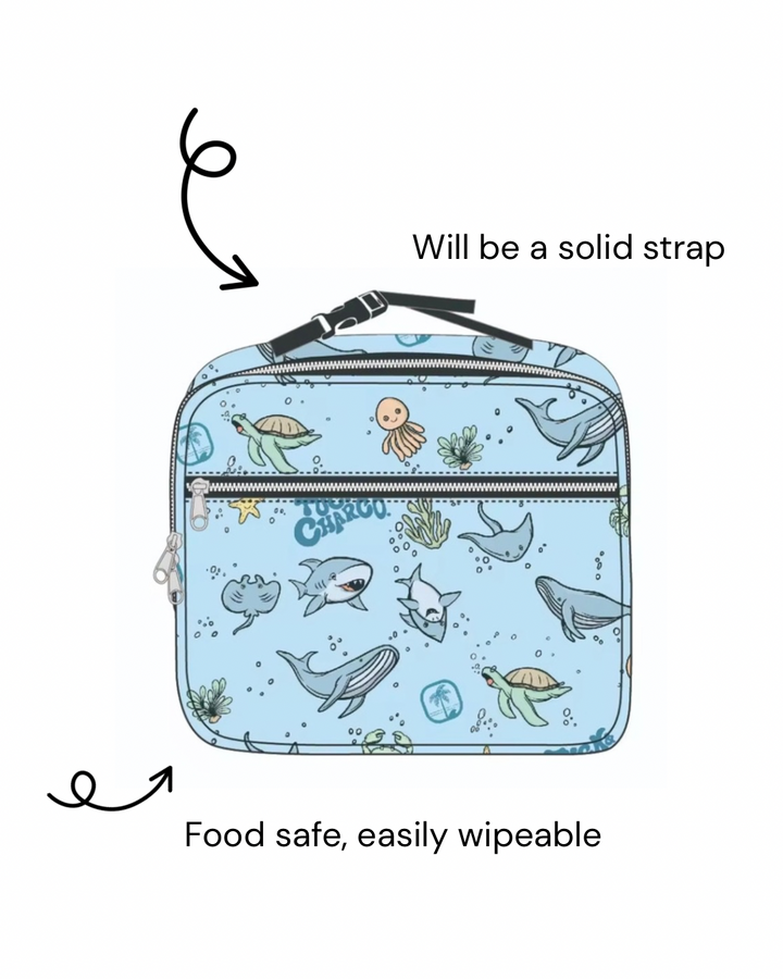 Rad Sea Crew Lunch Box- Blue PRE-ORDER