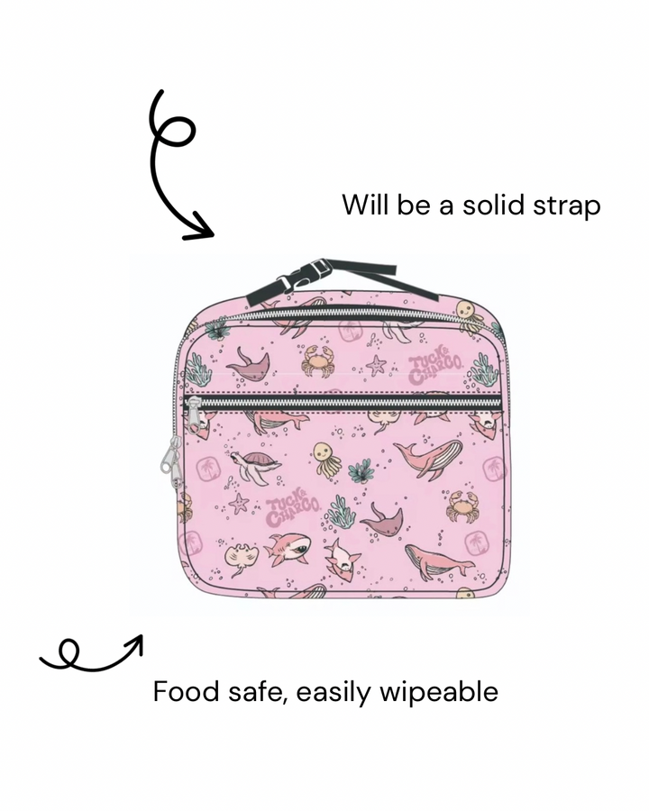 Sea Crew Lunch Box- Pink PRE-ORDER