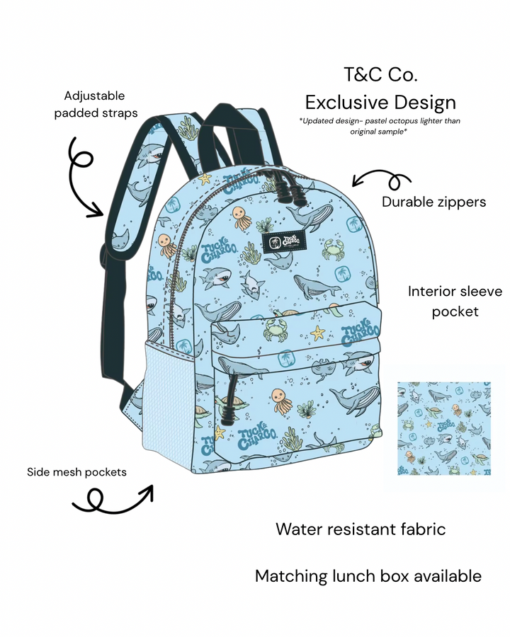 Rad Sea Crew Backpack - Mid Size (Blue) - PRE-ORDER