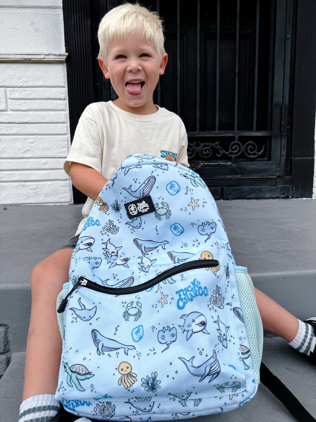 Sea Crew Backpack Standard Size- Blue PRE-ORDER