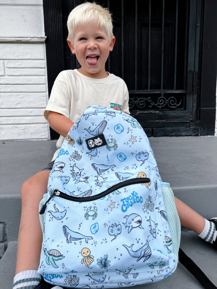 Sea Crew Backpack Standard Size- Blue PRE-ORDER