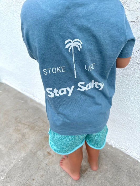 Stoke Life. Stay Salty T-Shirt - Tuck & Char Co. 