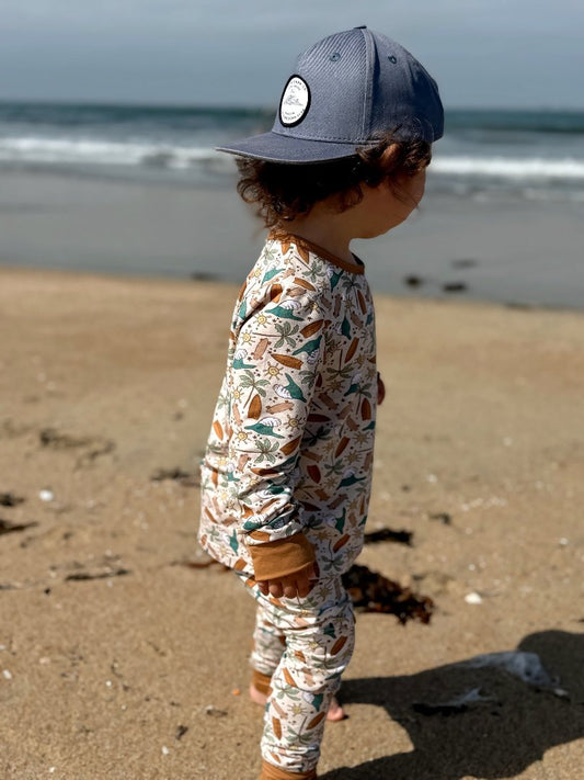 Surfer Boy PJ Set - Tuck & Char Co. 