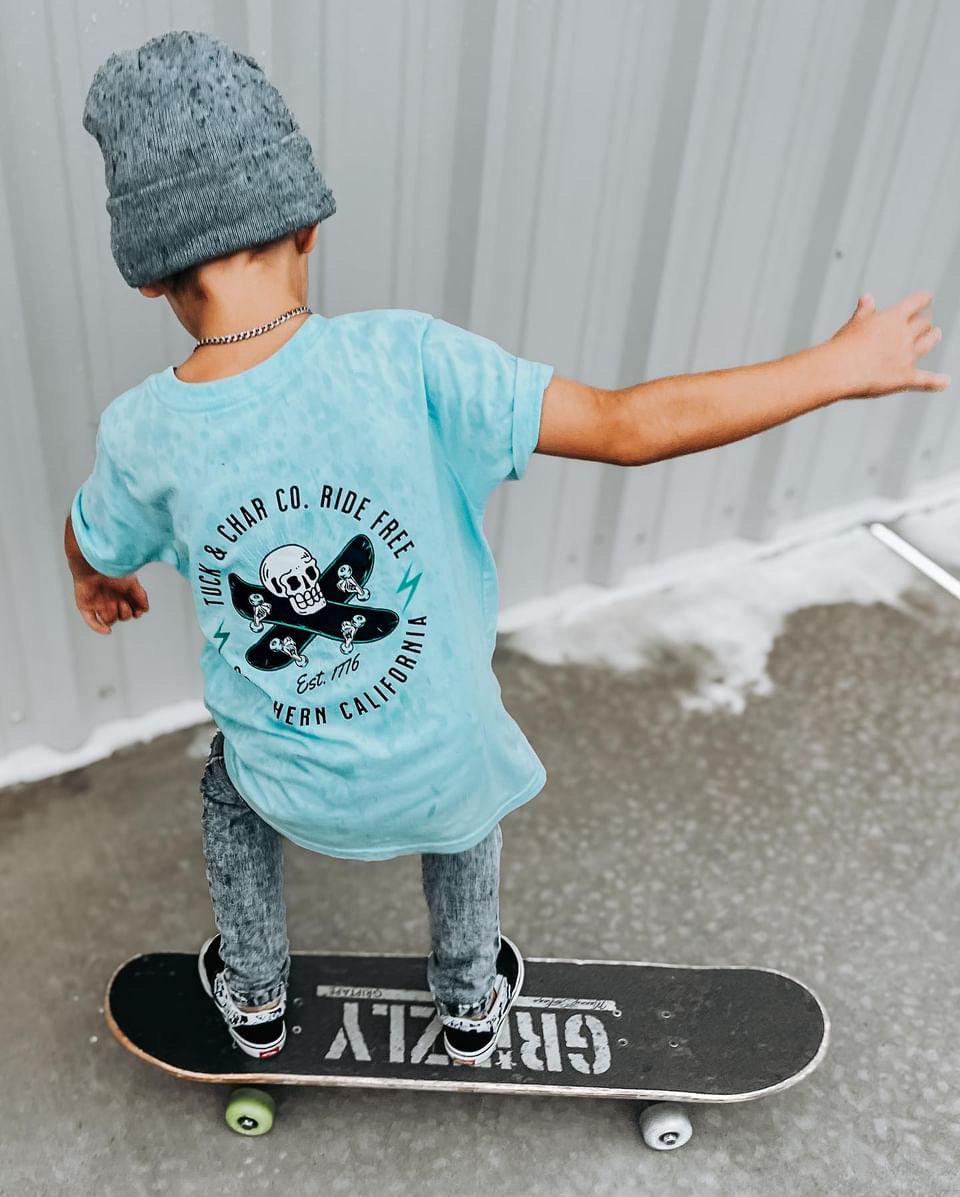 Ride Free Skate Tee - Tuck & Char Co. 