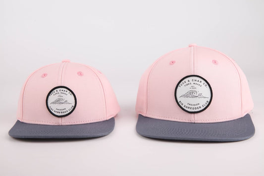 Big Shredder Club Snapback - Pink - Tuck & Char Co. 