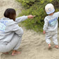 Born Stoked Sweatsuit - Blue/Green - Tuck & Char Co. 