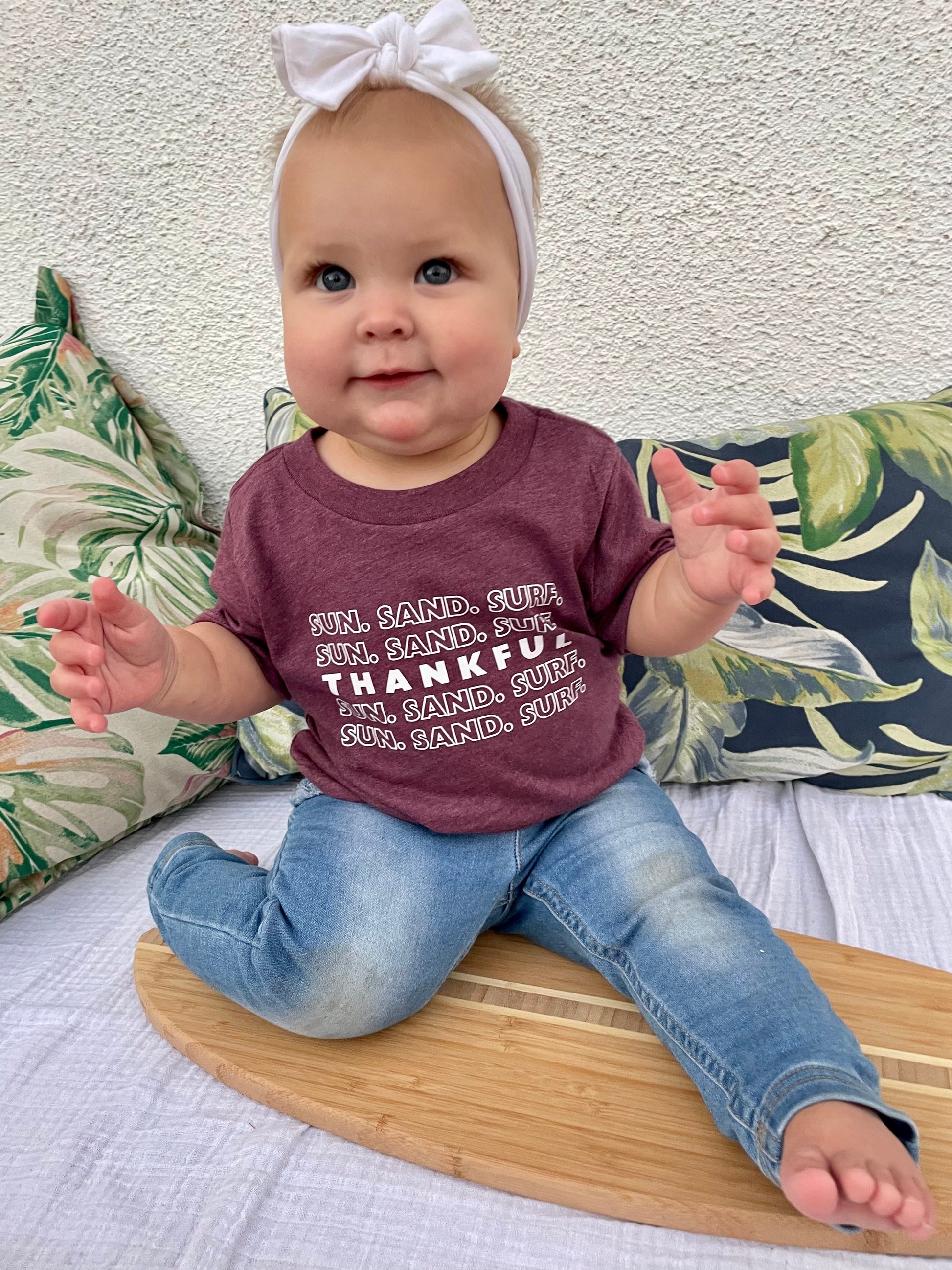 Sun. Sand. Surf. Thankful T-Shirt - Tuck & Char Co. 