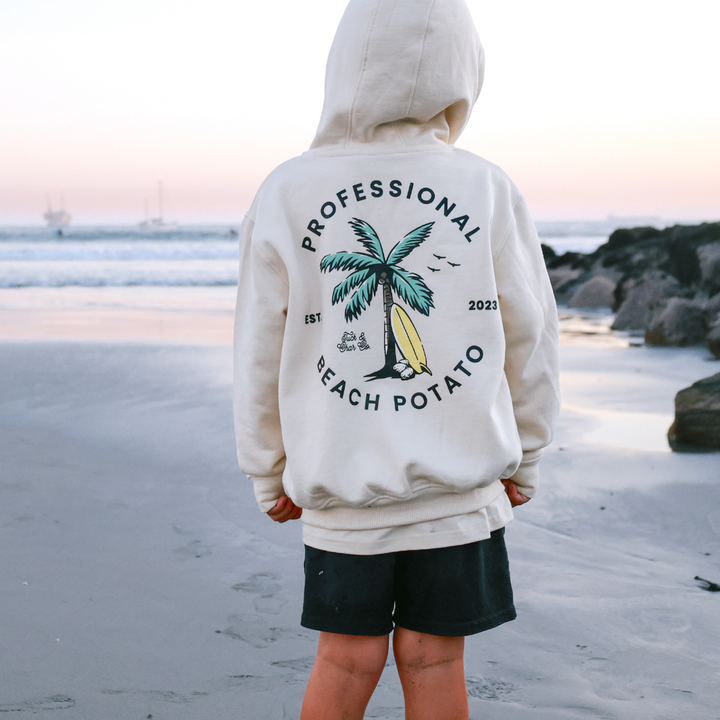 Professional Beach Potato Zip Hoodie