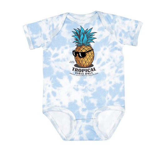 Tropical Vibes Only Onesie - Tuck & Char Co. 