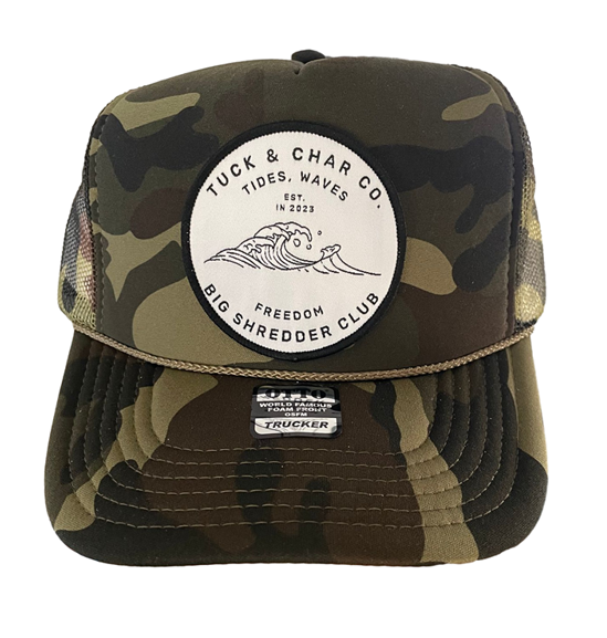 Big Shredder Club Trucker Hat - Tuck & Char Co. 