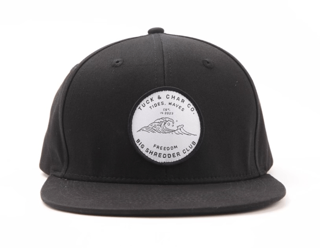 Big Shredder Club Snapback - Black - Tuck & Char Co.