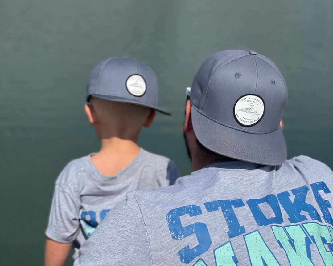 Big Shredder Club Snapback - Dusk Navy - Tuck & Char Co.
