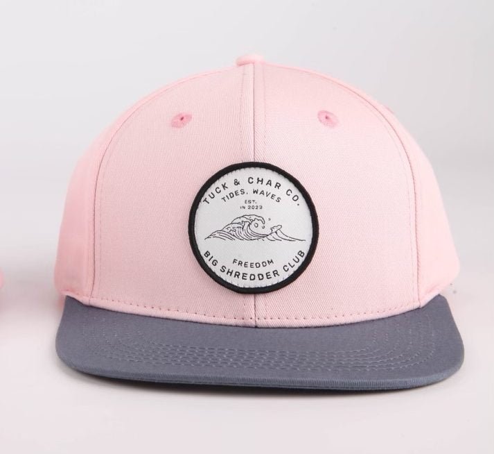 Big Shredder Club Snapback - Pink - Tuck & Char Co.