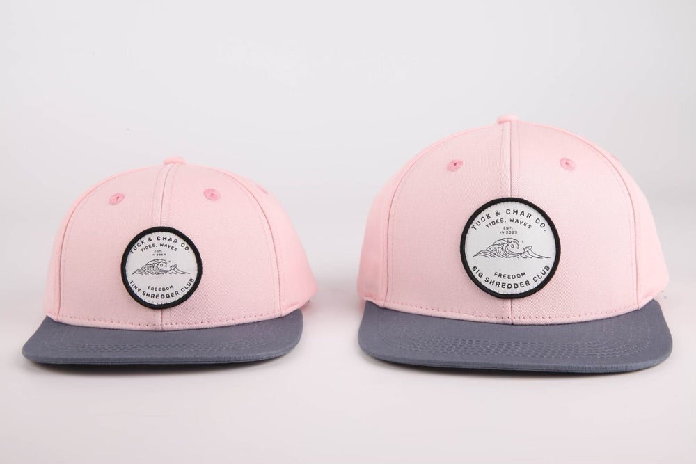 Big Shredder Club Snapback - Pink - Tuck & Char Co.