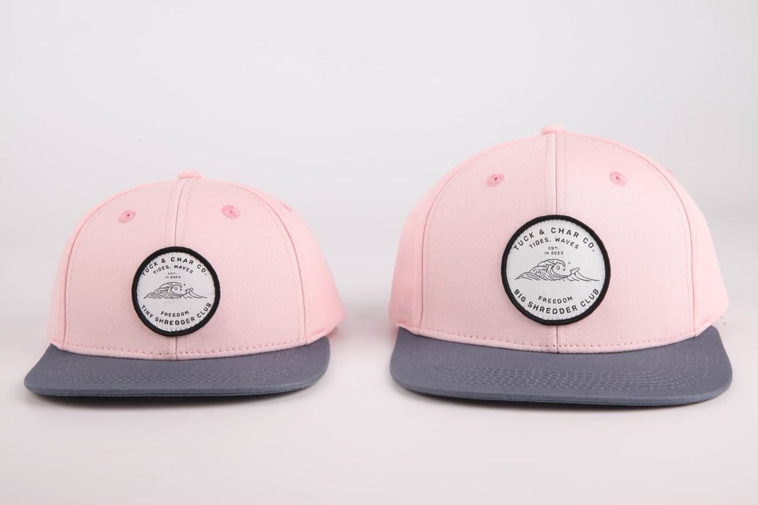 Big Shredder Club Snapback - Pink - Tuck & Char Co.